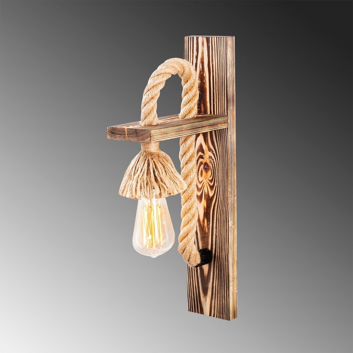 Opviq Erebos - 117-A Lámpara de pared de madera Opviq Erebos - 117-A Lámpara de pared de madera